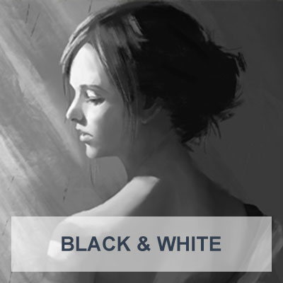 colour selection - black and white