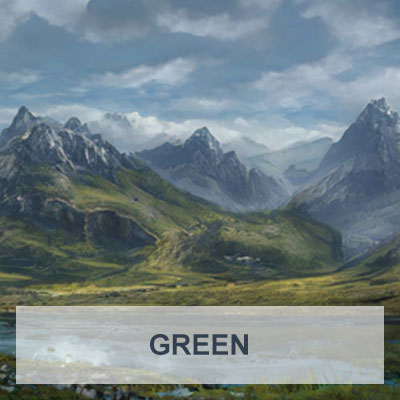 colour selection - green